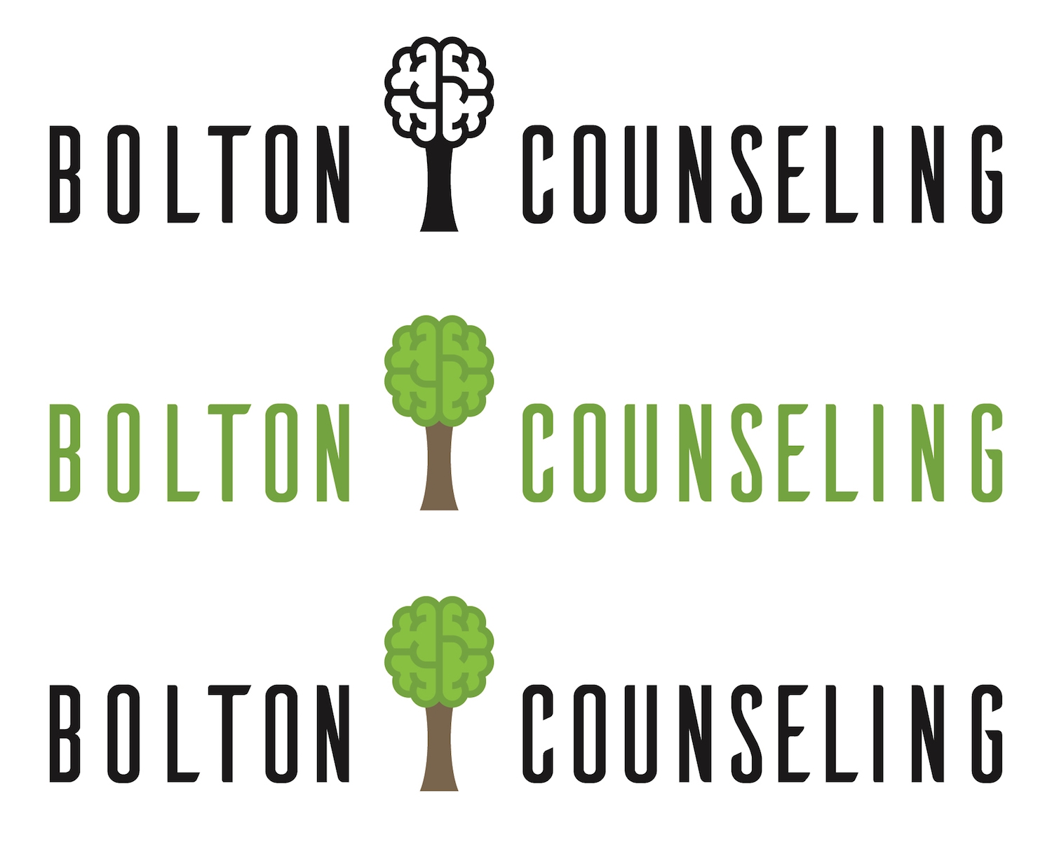 Bolton COunceling Logo concepts